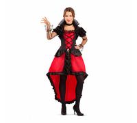 Costume per Adulti My Other Me Vampiro Donna Gotico Contessa 2 Pezzi