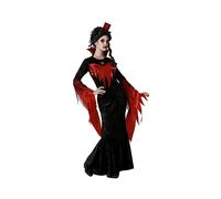 Atosa Costume Da Vampiro Abito Nero Donna Adulta XS