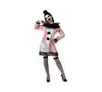 Atosa Costume Paghetta Halloween Abito Bianco Donna Adulto XS