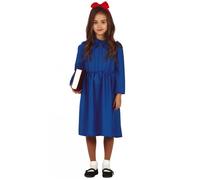 Costume per bambina Roald Dahl Matilda Giornata del libro abito adatto 3-12 anni