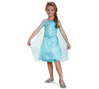 Costume per Bambini Disney Frozen Elsa Azzurro 7-8 Anni