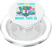 Costume per bambini e ragazze con scritta "I Have No Idea What This Is 90s Boys 80s PopSockets PopGrip per MagSafe