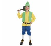 Costume per Bambini Gnomo Giallo [2 Pezzi]