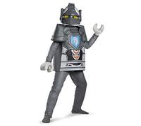 Costume per Bambini Lego Nexo Deluxe, Lance, Taglia M, età 7 - 8 Anni, Altezza 127 cm - 136 cm