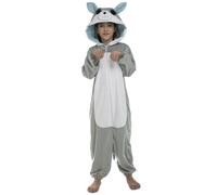 Costume per Bambini My Other Me Big Eyes Lupo 10-12 Anni
