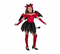 Costume per Bambini My Other Me Diavolo Donna 10-12 Anni