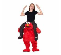 Costume per Bambini My Other Me Elmo Ride-On Rosso Taglia unica S