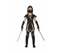 Costume per Bambini My Other Me Nero Ninja 5-6 Anni [5 Pezzi]