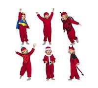 Costume per Bambini My Other Me Quick 'N' Fun Rosso Nero Azzurro