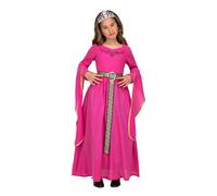 Costume per Bambini My Other Me Rosa Principessa Medievale 5-6 Anni