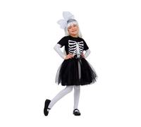 Costume per Bambini My Other Me Scheletro Tutù Nero [3 Pezzi]