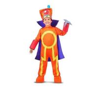 Mom Oculus In Capa Capa Manguito Textile Weapon And Covers Boots Costume Arancione 4-5 Years Bambini