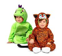 Costume per Bambini My Other Me Tigre Drago S 3-4 Anni Reversibile