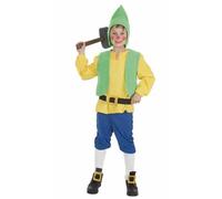 Costume per Bambini Nanetto 2-3 Anni 7 Pezzi