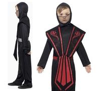 Costume per Bambini Ragazzi Guerriero Ninja Vestito Da Smiffys