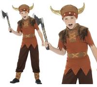 Costume per Bambini Ragazzi Viking E Cappello Libro Giorno Completo Da Smiffys