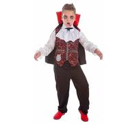Costume per Bambini Vampiro 3-6 anni [4 Pezzi]