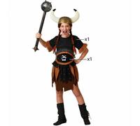 Bigbuy Carnival Costume Per Bambini Vichinga Bambina Taglia:10-12 Anni F_0301_S1