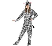 Costume per Bambini Zebra one piece Costume da Bambina Bambino Abito da Smiffys