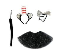 Costume Per Gatti Con Gatti Coda A Piolo Guanto E Fascia La Testa Halloween Attrezzatura Animali Le Donne Halloween Casplay Paillettes Decorazione