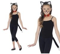 Costume Per Gatto Fanciulla Kit Costume Per Bambini Taglia Unica