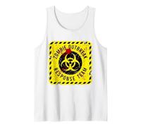 Costume per Gruppo di Halloween della Squadra Zombie Outbreak Response Canotta