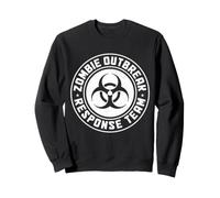 Costume per Gruppo di Halloween della Squadra Zombie Outbreak Response Felpa