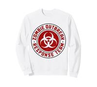 Costume per Gruppo di Halloween della Squadra Zombie Outbreak Response Felpa