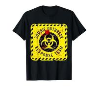 Costume per Gruppo di Halloween della Squadra Zombie Outbreak Response Maglietta