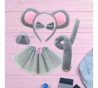 Costume per mouse Kids Dress Up Cosplay Props Cute Little Mouse Cartoon