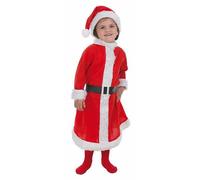 Costume per Neonati 1-2 anni Mamma Natale Rosso