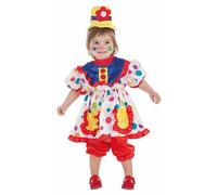 Costume per Neonati 18 Mesi Pagliaccio Donna [3 Pezzi]