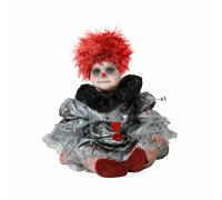 Costume per Neonati Grigio Pagliaccio 24 Mesi [2 Pezzi]