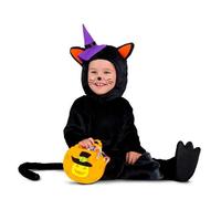 My Other me Costume Per Neonati My Other Me 12-24 Mesi Zucca Gatto Nero F_0301_S