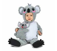 Costume per Neonati My Other Me Grigio Koala 4 Pezzi