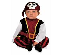 Costume per Neonati Pirata 0-6 Mesi Nero