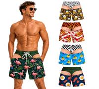 Costume Personalizzato Uomo Mare 3D, Costume Boxer Mare Divertente S-3XL