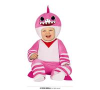 Costume piccolo squalo Rosa 18/24 mesi