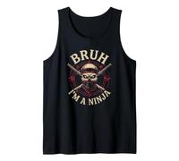 Costume Pigro per Halloween da Samurai Bruh I'm A Ninja Shinobi Canotta