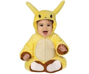 COSTUME PIKACHU CARNEVALE VESTITO GUIRCA NEONATO ABITO POKEMON BAMBINO TUTINA