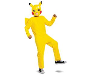 COSTUME PIKACHU POKÉMON TUTA INTERA MASCHERA TRAVESTIMENTO CARNEVALE FESTA TEMA