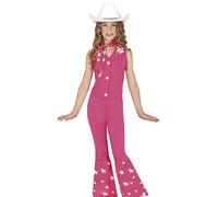 COSTUME PINK COUNTRY GIRL 5-12 ANNI