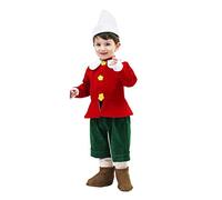 Costume Pinocchio Prima Infanzia 13/36 Mesi Vestito Carnevale