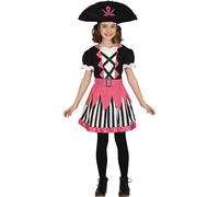 COSTUME PIRATA PIRATESSA CORSARA 3-4 ANNI