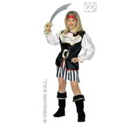 COSTUME PIRATESSA BAMBINA 11/13 ANNI