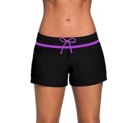 Costume Piscina Donna Pantaloncino Curvy Costume da Bagno Mestruazioni Asciugatura Rapida Mare Slip Shorts Pantaloni da Nuoto Controllo della Pancia Pantaloncini da Surf Swimming Costumi