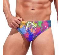 Costume Piscina Uomo, Moda Uomo Tempo Libero Hawaii Sorgenti termali morbide e Confortevoli con Costume da Bagno a Triangolo