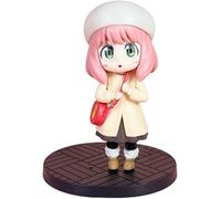 Costume Play Anya Forger Character Action Figure in PVC Statue Model Collection Ornamento Decorazione Anime Gift 5.5'' (Detective Anya)