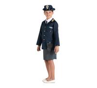 Costume polizia bambina licenza originale polizia - 4 anni