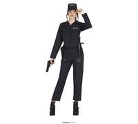 Costume da Poliziotto carnevale Vestito polizia ragazze teen 14-16 anni Guirca